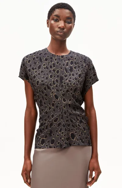 ARMEDANGELS ARMEDANGELS Damen vegan Bluse Bat Wing Leo Print