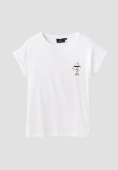 recolution Damen T-Shirt aus Bio-Baumwolle - CAYENNE MOIN - recolution