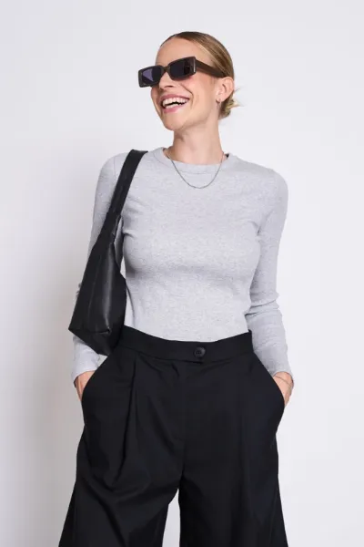 JAN N JUNE JAN 'N JUNE Damen vegan T-Shirt Longsleeve Muri