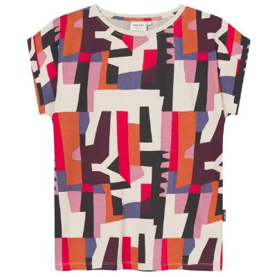 Dedicated DEDICATED - Women's T-Shirt Visby Abstract Chaos - T-Shirt
