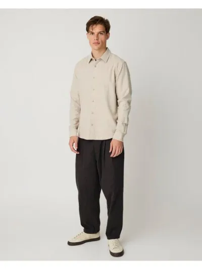 KnowledgeCotton Apparel KnowledgeCotton Apparel Herren Flanellhemd Dune Regular