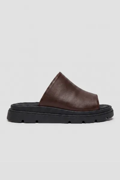 BOHEMA BOHEMA Damen vegan Sandalen Kado Schwarz/Schokolade