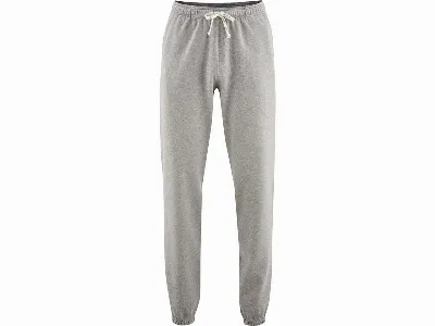 Living Crafts Living Crafts Bio-Herren-Jogginghose Calvin mit Schubtaschen grau,
