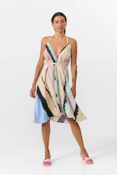 SUITE13LAB SUITE13LAB Damen vegan Kleid Mp Short Print Ones Multicolour