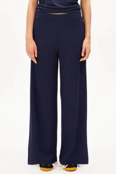 ARMEDANGELS ARMEDANGELS Damen vegan Hose Himaari Tinted Navy