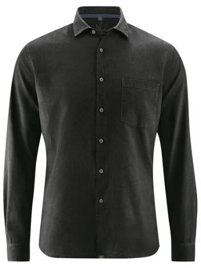 HempAge HempAge Herren Freizeithemd Hanf/Bio-Baumwolle