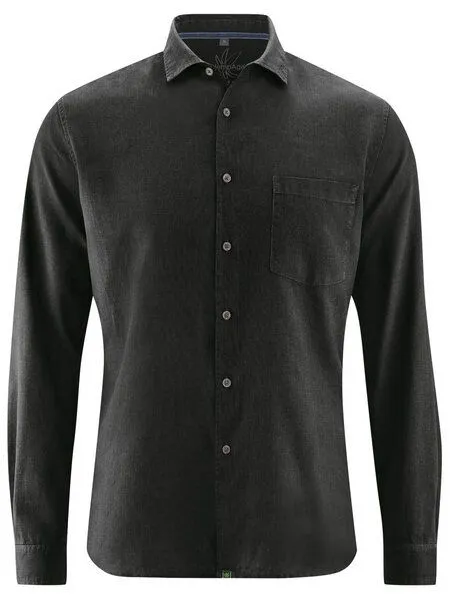 HempAge HempAge Herren Freizeithemd Hanf/Bio-Baumwolle