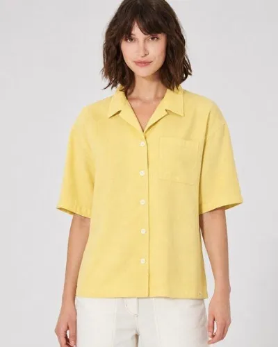 HempAge HempAge Urbane Sommerbluse Hanf/Biobaumwolle
