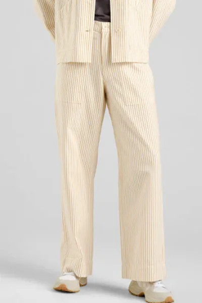 Dedicated DEDICATED Damen vegan Hose Work Vara Stripe