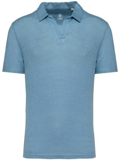 YTWOO YTWOO Herren Polohemd aus 100% Leinen