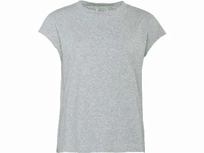 Living Crafts Living Crafts Bio-Damen-T-Shirt 'TIDA' mit kurzen Ärmel, grey melange,