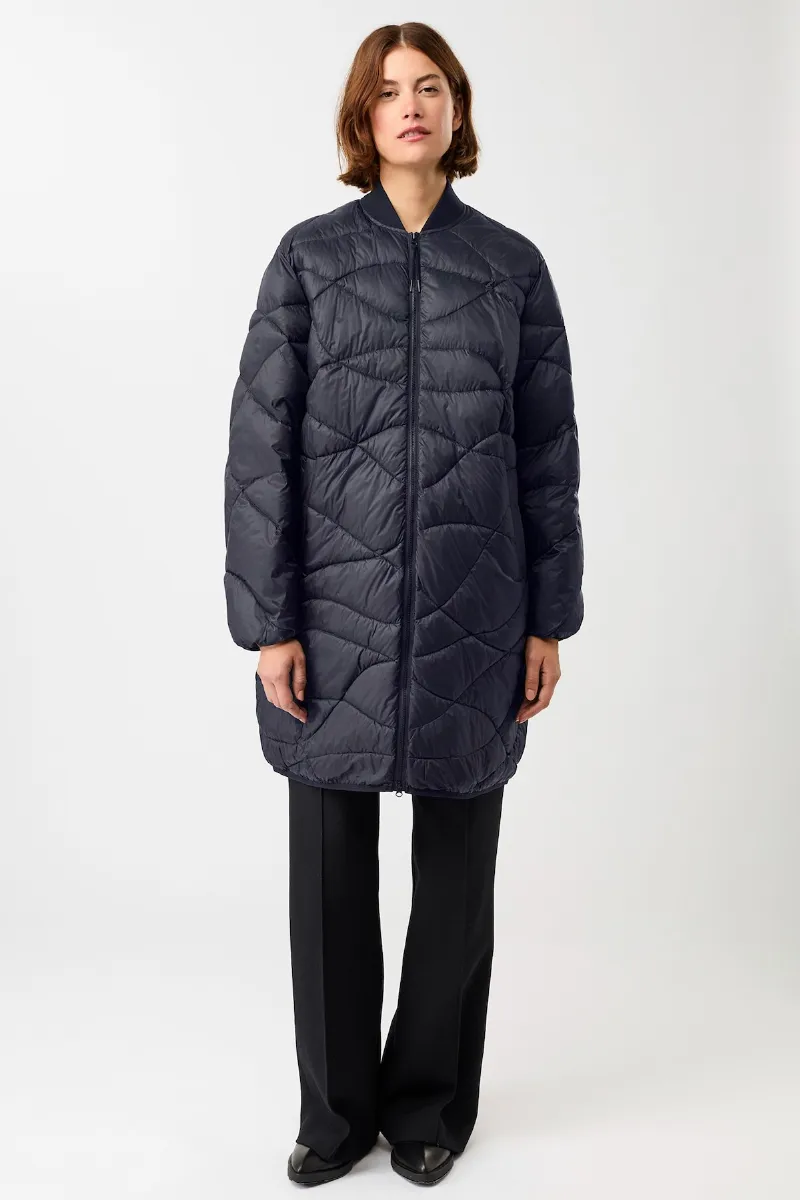 LangerChen Wintermantel Stratfort Blau