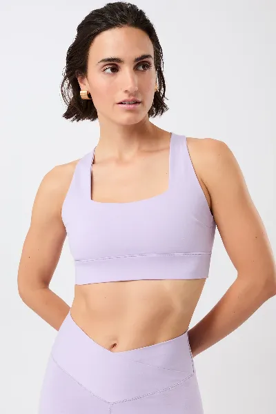 mandala MANDALA Damen vegan Bh French Neck Violett