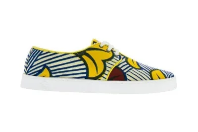 PANAFRICA PANAFRICA Bunte Sneaker - Ouagadougou - Weiß - Unisex