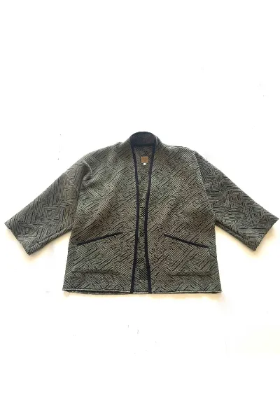 WiDDA WiDDA Damen vegan Jacket Hoelun Black Khaki