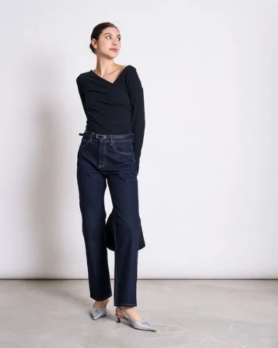 JAN N JUNE JAN N JUNE Asymmetrisches Longsleeve CASMA