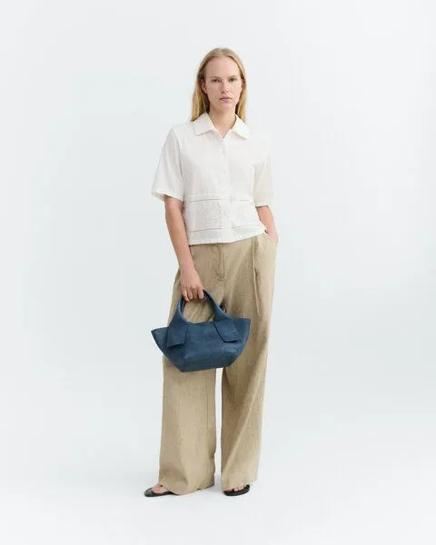 thinking mu thinking mu Kurzarm Bluse Modell: Vainica
