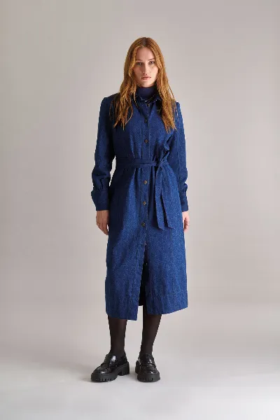 KOMODO KOMODO Damen vegan Kleid Denim Hariti
