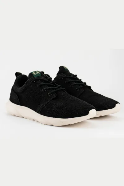 8000kicks EU 8000kicks EU Herren vegan Sneaker Explorer V2 Schwarz Und WeiÃŸ