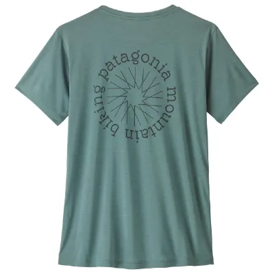 Patagonia Patagonia - Women's Cap Cool Daily Shirt Spoke Stencil - Funktionsshirt