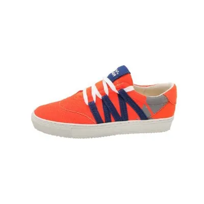 VAER VAER LIMITIERT Nachhaltiger Sneaker: Recycled / Upcycled / Zirkulär / Vegan - Orange Blue Phoenix