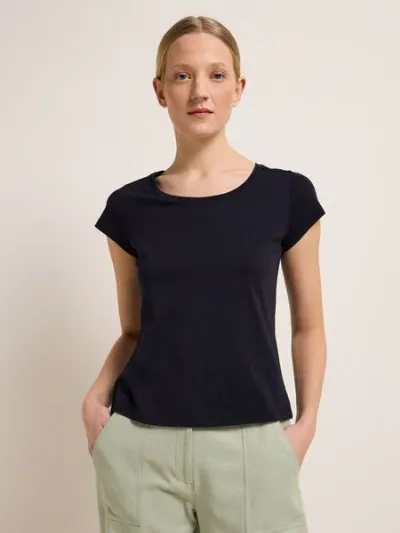 LANIUS LANIUS Kurzarmshirt aus Bio-Baumwolle