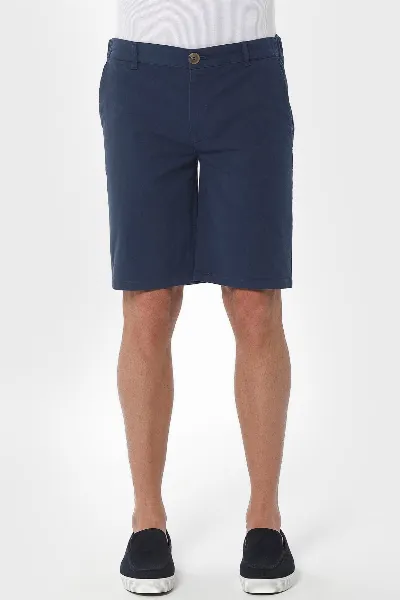 ORGANICATION ORGANICATION Herren vegan Chino Shorts Navy Blau