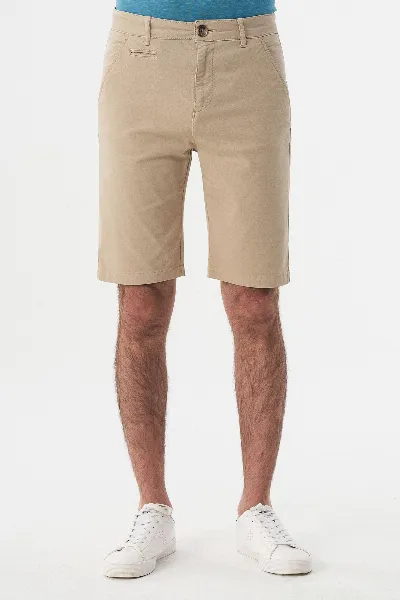 ORGANICATION ORGANICATION Herren vegan Chino-Shorts Bio-Baumwolle