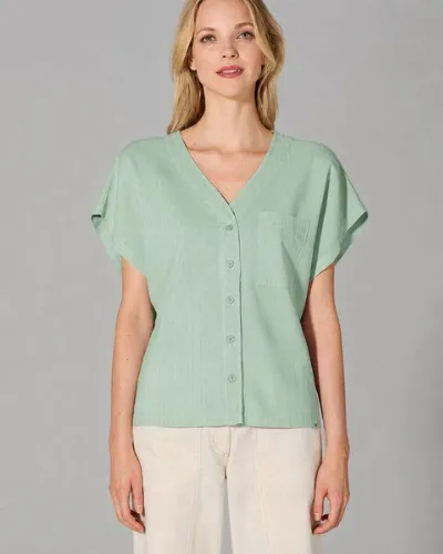 HempAge HempAge Weite Bluse Hanf/Biobaumwolle