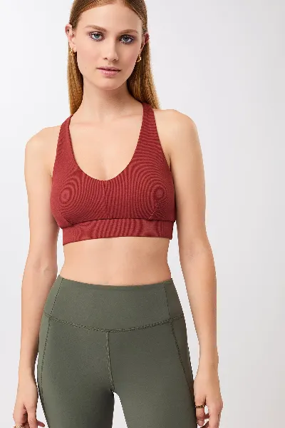 mandala MANDALA Damen vegan Sport Bh Rib Siena