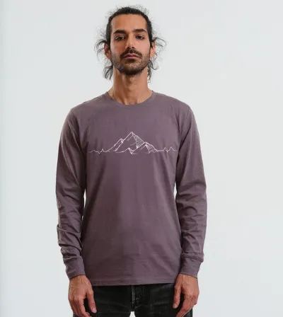 Gary Mash GARY MASH Langarmshirt Scott Mountainbeat aus Biobaumwolle