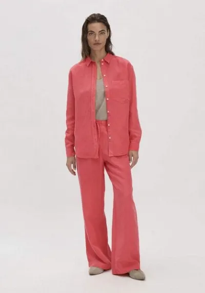 hessnatur hessnatur Hose Straight Leg Relaxed aus TENCEL Lyocell mit Leinen