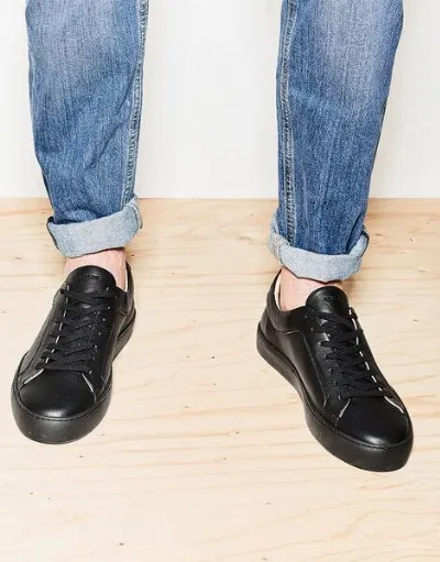 NINE TO FIVE NINE TO FIVE Laced Sneaker #boi/ vegan - minimalistischer Herren Allround-Sneaker aus leichter Microfaser