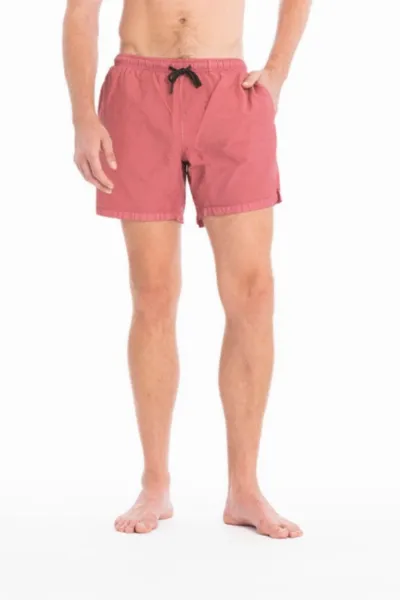 RAVENS VIEW IBIZA RAVENS VIEW IBIZA Herren vegan Badeshorts Rio Clay Red