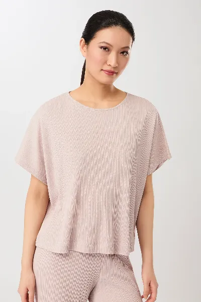 mandala MANDALA Damen vegan T-Shirt All Clear Sheer Pink