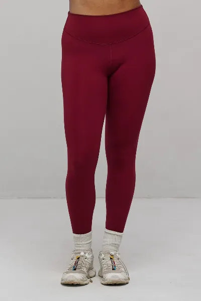 SEAAV SEAAV Damen vegan Leggings Liftline Coast In Cranberry