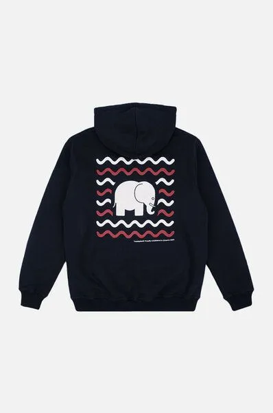 Trendsplant Trendsplant Explanada Organic Hoodie Blue