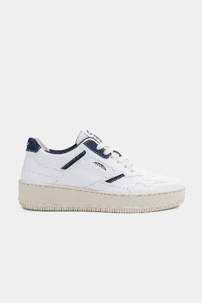 MoEa MoEa Herren vegan Sneaker Origin WeiÃŸ/Blau Mushroom
