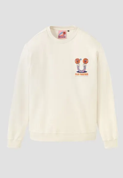 recolution Herren Sweatshirt aus Bio-Baumwolle  - TAMARILLO PLAY TOGETHER - recolution