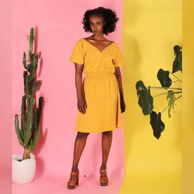 ManduTrap ManduTrap Tencel Kleid Alani in