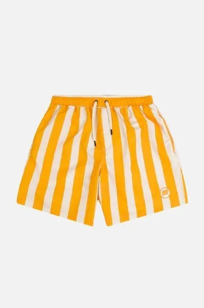 Trendsplant Trendsplant Beach Club SEAQUAL®YARN Swim Trunks Golden Yellow