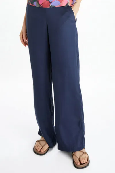 Neu Nomads Neu Nomads Damen vegan Hose Carina Palazzo Mitternachtsblau