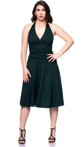 Ingoria Ingoria TORRIE rückenfreies Neckholder Kleid