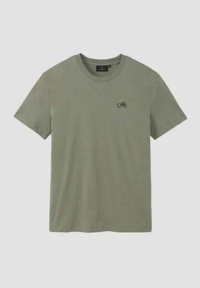 recolution Herren T-Shirt aus Bio-Baumwolle - AGAVE BIKE - recolution