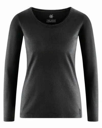 HempAge HempAge Damen Langarmshirt THC LINE Hanf/Biobaumwolle