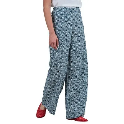 Brava Fabrics Brava Fabrics Weite Hose Asis Percales Daisy Wide Leg