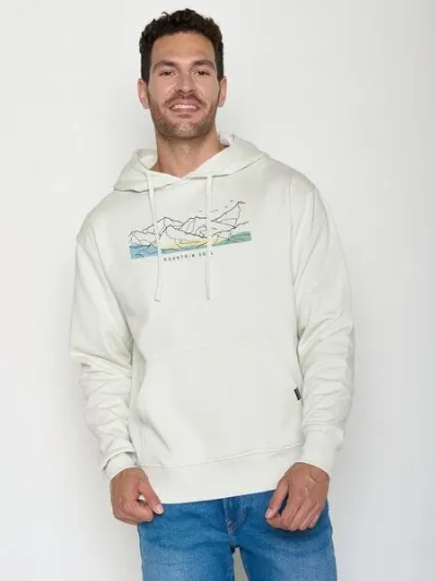 GreenBomb GREENBOMB Mountain Soul Joy - Gemütlicher Hoodie aus Bio-Baumwolle / hochwertiger Print / GOTS / Fair & Vegan