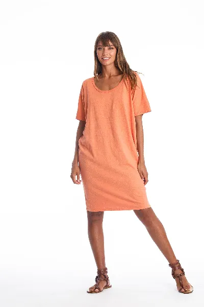 RAVENS VIEW IBIZA RAVENS VIEW IBIZA Damen vegan Kleid Jane Apricot