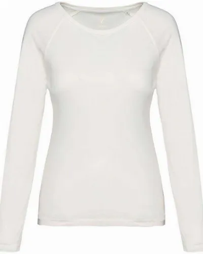 YTWOO YTWOO Raglan Longsleeve aus nachhaltiger Bio-Baumwolle für Damen