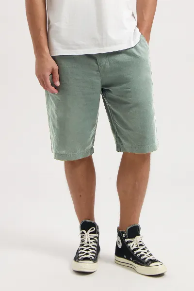 Kuyichi Kuyichi Herren vegan Shorts Tyler Salbei Grün